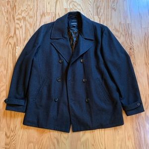 Men’s charcoal grey Pea coat